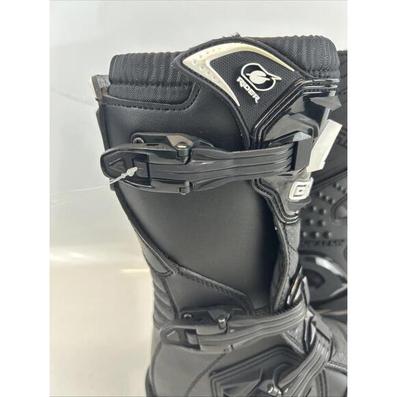 ONEAL O'Neal Rider Motocross Boots Black/White Youth Size 5 0325-105 - Picture 3 of 12